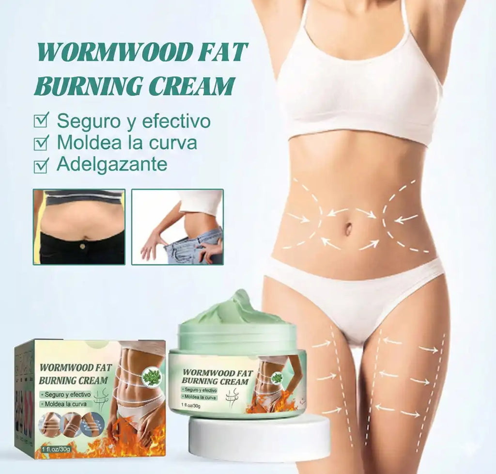 🌿 Wormwood Fat | Crema reafirmante y modeladora corporal con efecto calor