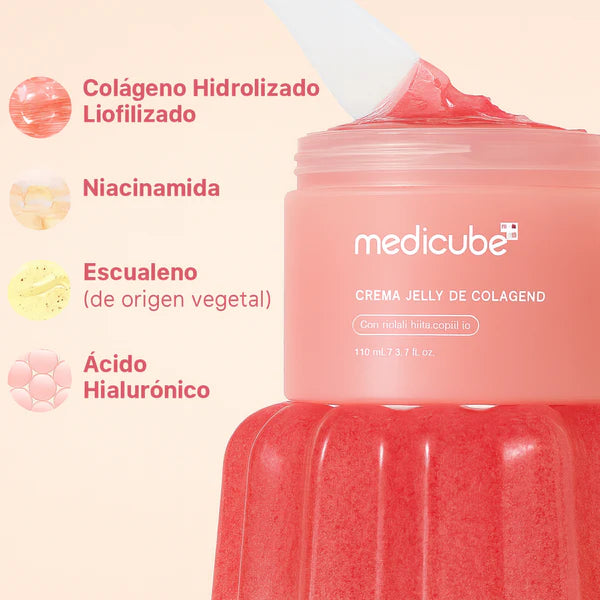 🌿 Medicube Crema de Gelatina de Colágeno – Firmeza y suavidad visibles en pocas semanas